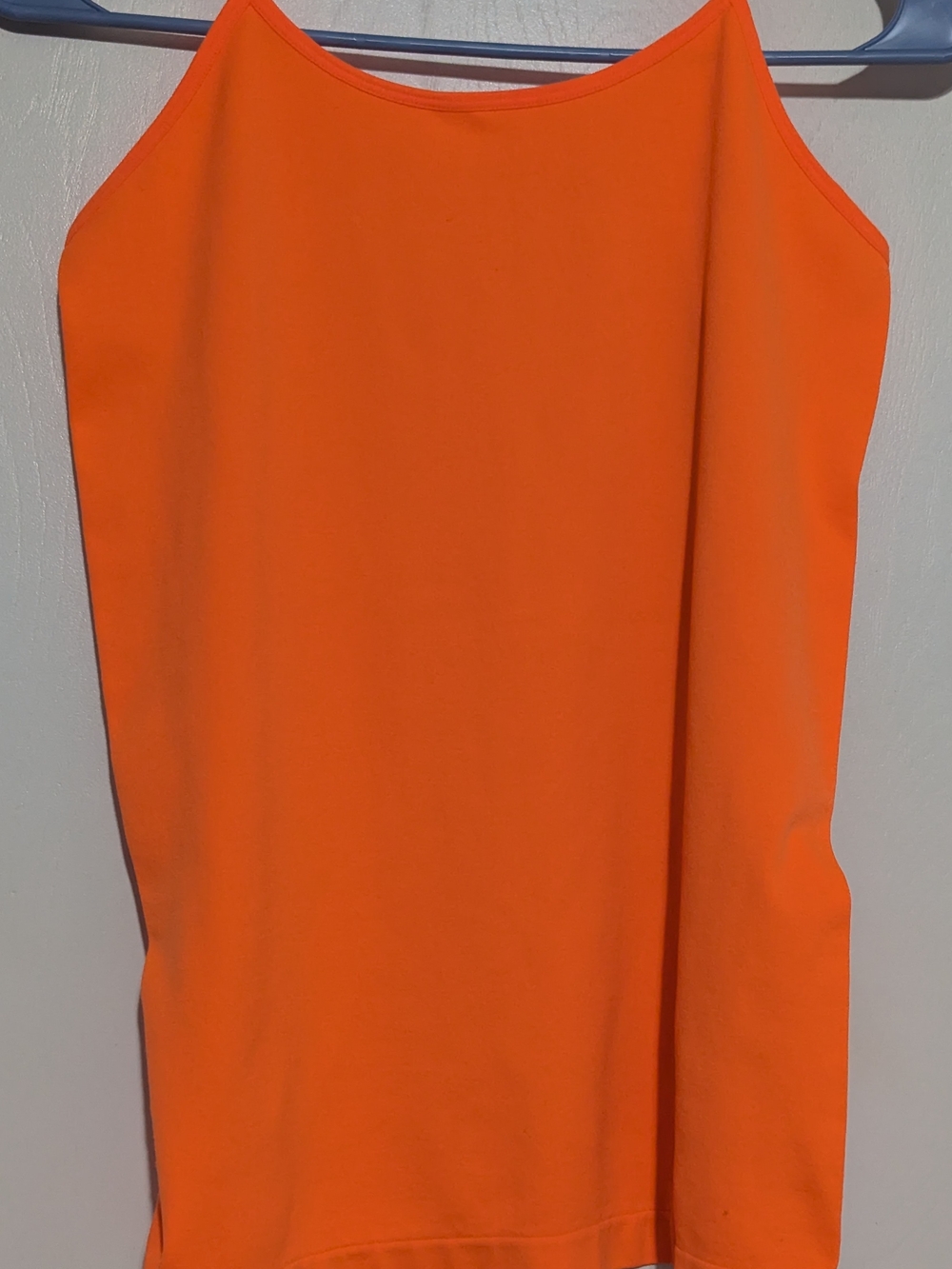 Women’s Orange Tank Top - Classic Slim Fit
